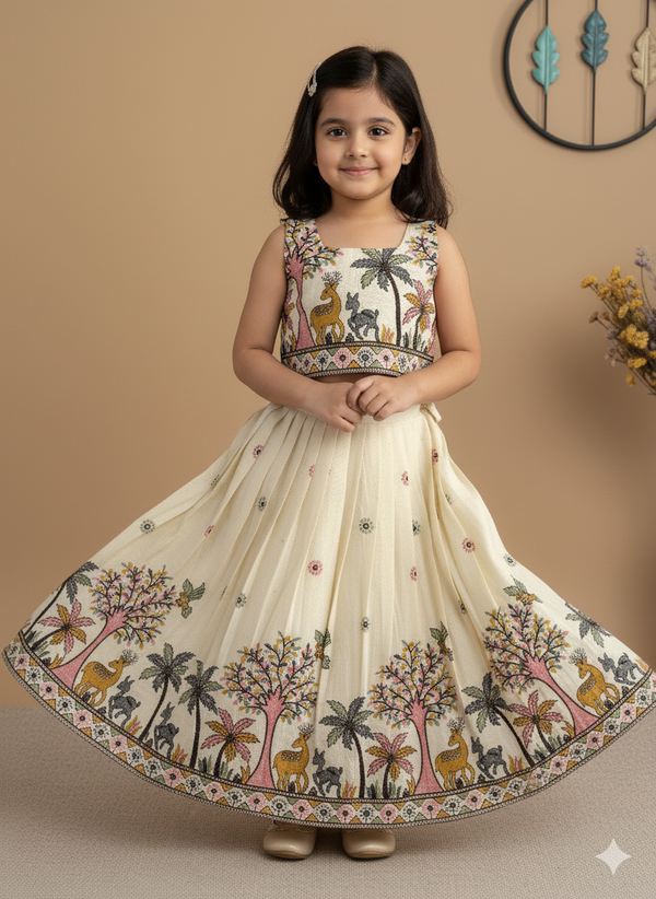 Handcrafted Ethnic Kids Lehenga Choli
