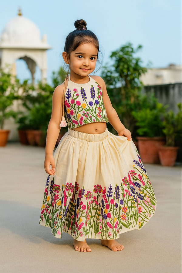 Floral Embroidered Co-ord Set