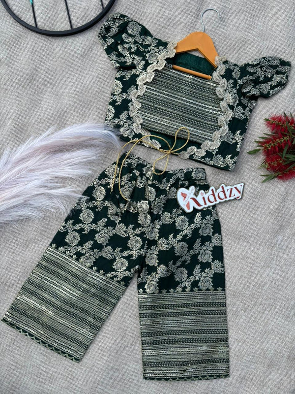 Royal Zari Koti Trio Set